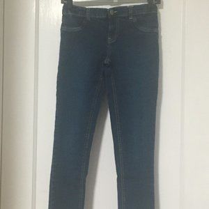 Dark Blue Denim Jeggings